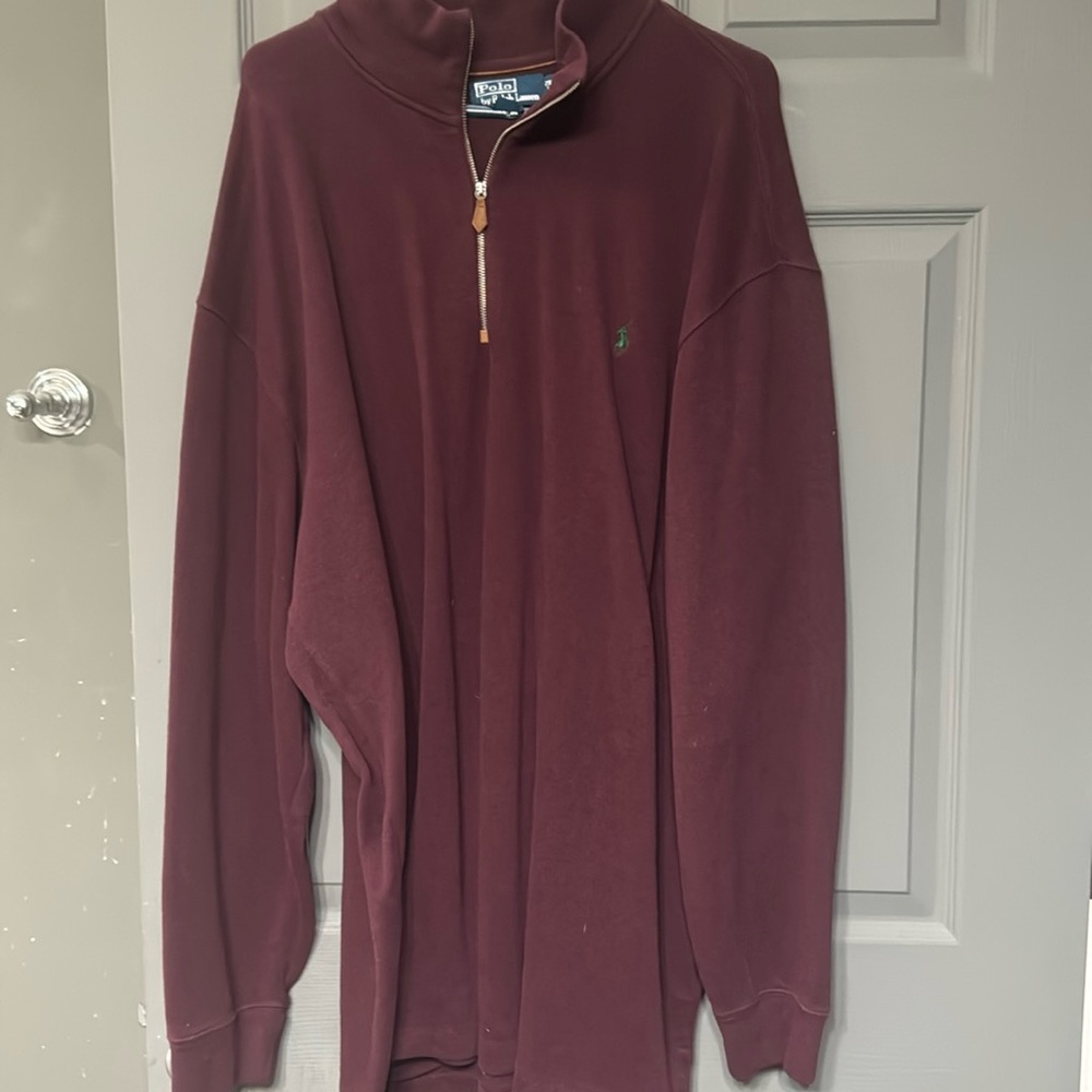 Ralph Lauren Polo men’s sweater quarter zip 2XLT